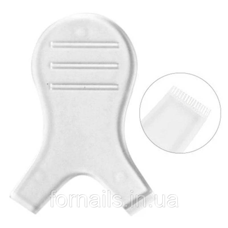 Аплікатор для ламінування та біозавивки вій прозорий, фото 1