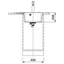 Кухонна мийка Franke Centro CNG 611-62 TL 114.0630.449 білий, фото 3