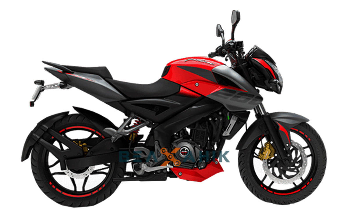 Мотоцикл BAJAJ PULSAR NS200 Black/Red