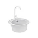 Кухонна мийка Kroner KRP Komposit GRA-510, фото 2