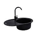 Кухонна мийка Kroner KRP Komposit SCH-7750, фото 2