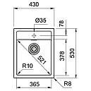 Кухонна мийка Franke SID 610-40 бежевий (143.0671.748), фото 2