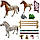 Набір для тренування коней Schleich Horse Club 42433 Lisa's tournament training, фото 8