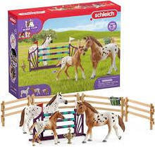 Набір для тренування коней Schleich Horse Club 42433 Lisa's tournament training