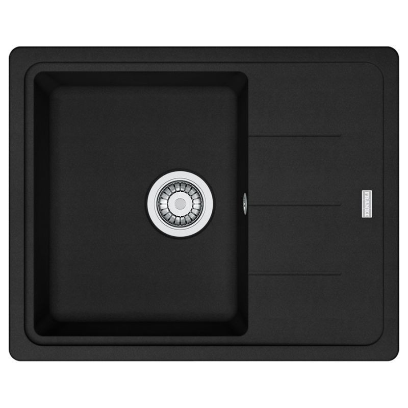 Кухонна мийка Franke Basis BFG 611-62 (114.0667.447) чорний матовий, фото 1