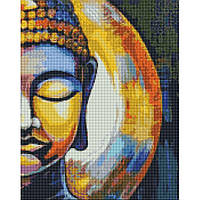 Алмазна мозаїка "Будда" ©kkatyshaa AMO7559 Ідейка 40х50 см ar