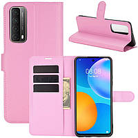 Чехол-книжка Litchie Wallet для Huawei P Smart 2021 Pink TE, код: 6670509