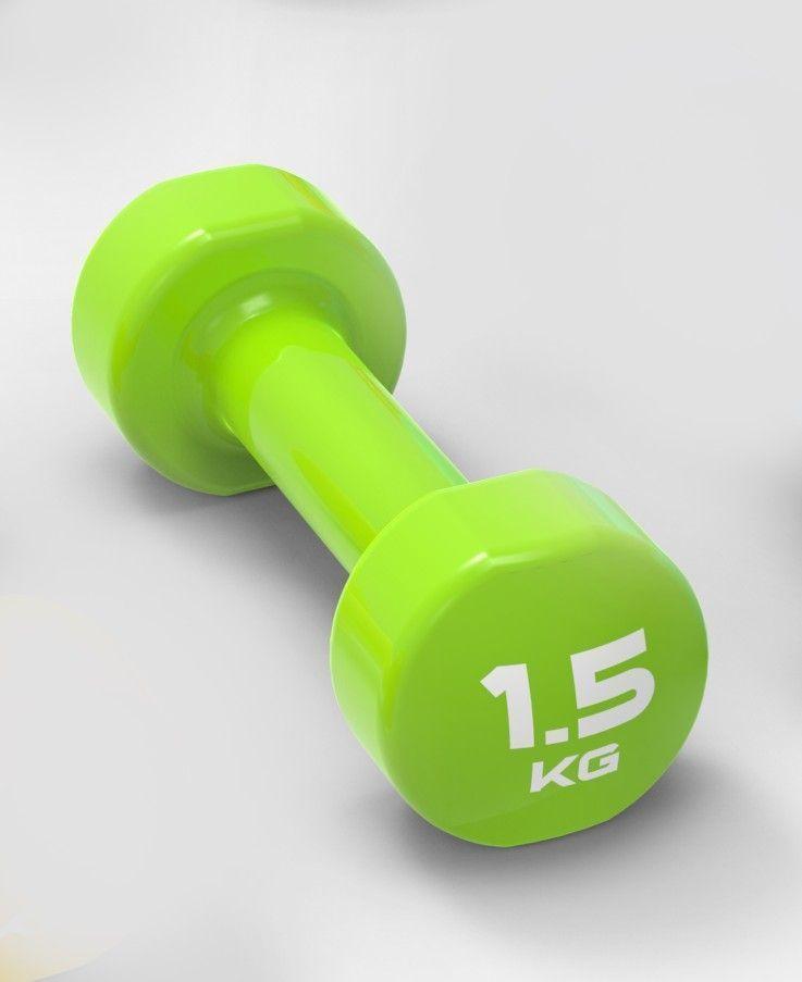 Гантель вінілова 1шт LivePro STUDIO DUMBBELL (LP8076-1.5)