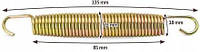 Пружини до батуту 8FT 10FT довж. 13,5см,нові