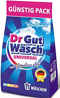 Пральний порошок Dr Gut Wasch Універсал 2,5 кг, 31 прання Підходить для кольорової та білої білизни