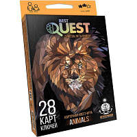 Настольная игра Danko Toys Best Quest. Животные, украинский (BQ-01-02U) and