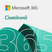 Microsoft 365 Family, 1 рік, Esd, електронний ключ