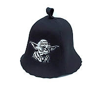 Банная шапка Luxyart Йода искусственный фетр черный (LA-749) HR, код: 8259749