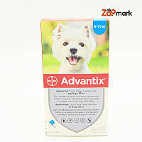 Адвантикс (Advantix) капли от блох и клещей для собак 4 - 10кг