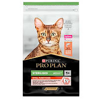 PRO PLAN Sterilised сухой корм для стерилизованных кошек с лососем и рисом 10 кг