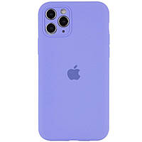 Чехол с защитой камеры Silicone Case Full iPhone 14 Pro Max Lilac SB, код: 8215866
