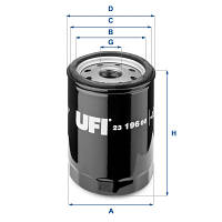 Новинка Фильтр масляный UFI 23.196.00 !