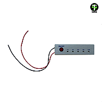 Светодиодный индикатор 1S Li-ion (4,2V) c кнопкой