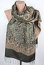 Елітний жакардовий шарф "Хамелеон", фото 2