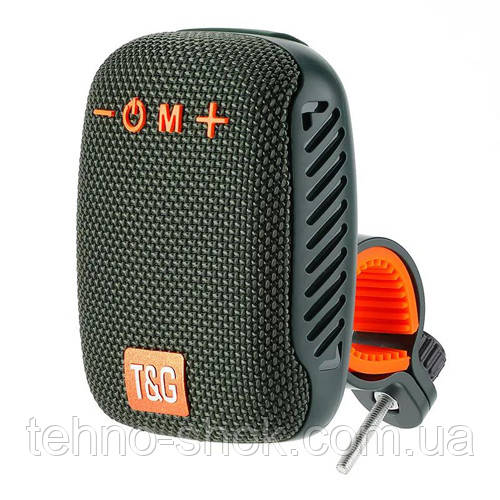 Bluetooth-колонка + ВЕЛОКРІПЛЕННЯ TG392, IPX5, speakerphone, радіо