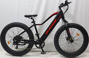 Електровелосипед фетбайк 26/4.0 Lion 500W (Bafang) 48V/12AH, алюмінієвий електрофетбайк (вбудована батарея)