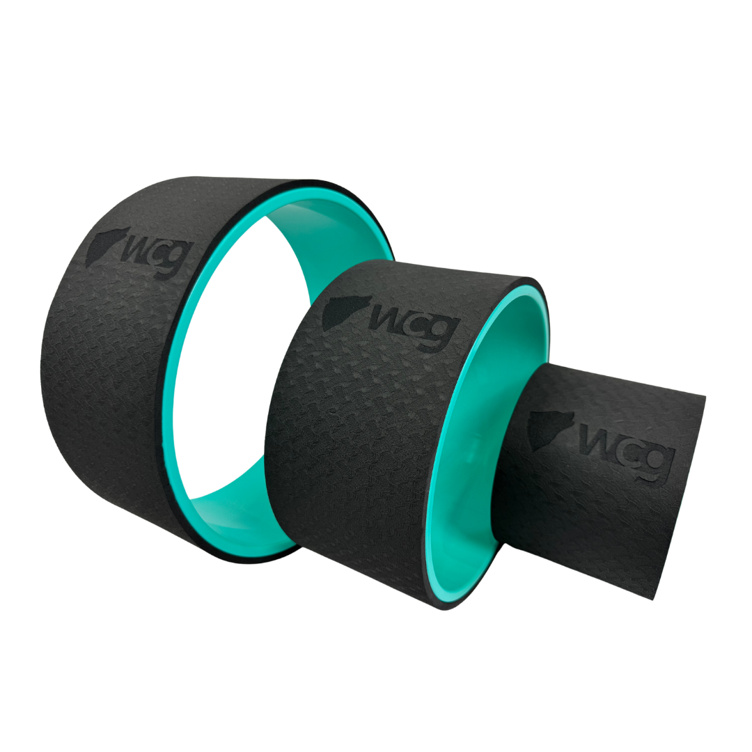 Набір 3 шт. Колесо для йоги та фітнесу (йога кільце) WCG, фото 1