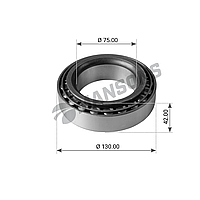 Подшипник 33215 Scania (AD80,ASA80) наружный MB 1413-2448