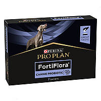 Дополнительный корм для взрослых собак и щенков Purina Pro Plan FortiFlora Canin Probiotic 7 шт по 1 г