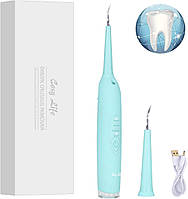 Электрическое средство для удаления зубного камня, звуковой скребок для зубов, 4 режима, 2 головки, Скалер