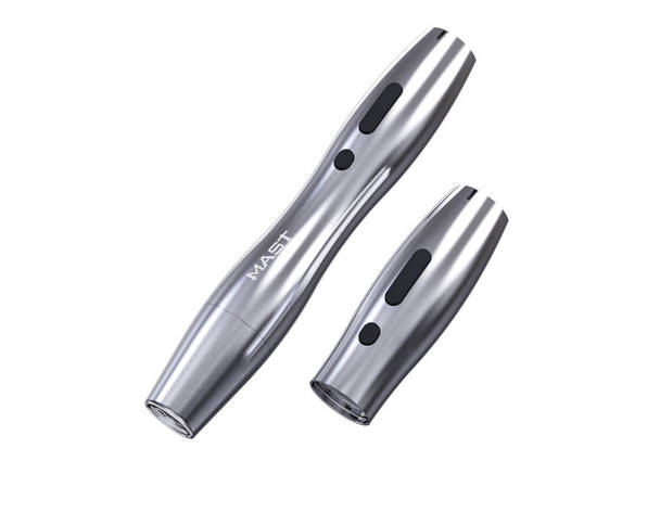 Тату машинка Dragonhawk MAST P20 WQP-021 бездротова з додатковим акумулятором (grey), фото 1