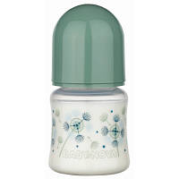 Новинка Бутылочка для кормления Baby-Nova Декор, с широким горлышком, 150 мл, зеленый (3960173) !