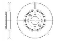 Диск тормозной передний (кратно 2) (пр-во Remsa) Renault Logan MCV Largus , Clio III , Micra 03> , Note 06> ,