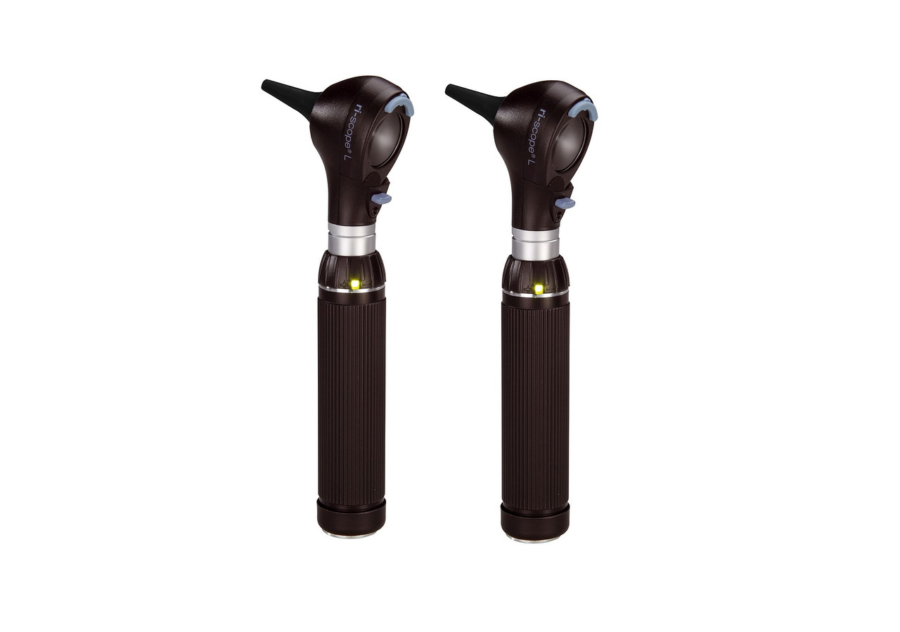 Отоскоп L1 ri-scope® L XL 2,5 B, C-ручка для 2 алкалінових батарейок типу С або ri-accu®