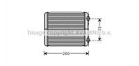 Радиатор отопителя салона Renault Laguna II AVA (AVA COOLING) (RT6344)