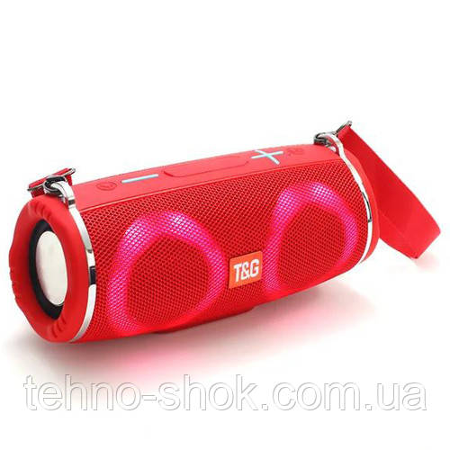 Bluetooth-колонка TG642 з RGB ПІДСВІТКОМ, speakerphone, радіо