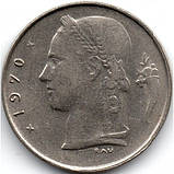 Монета Бельгії 1 франк 1950-80 рр., фото 2