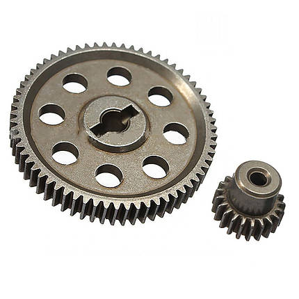 Шестерні головної передачі для HSP 1/10 94107 94170 94123 94103 94111 RC автомобілів, фото 1