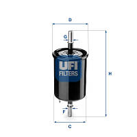 Новинка Фильтр топливный UFI 31.843.00 !