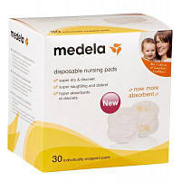 Новинка Вкладыш для бюстгальтера Medela Disposable Nursing Pads 30 шт (008.0320) !