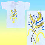 Футболка жовта Колоски 01.20.02, фото 10