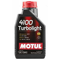 Новинка Моторное масло MOTUL 4100 Turbolight 10W-40 1л (107721) !