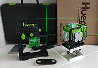 4D лазерный уровень Huepar P04CG нивелир c bluetooth Osram led PRO комплект
