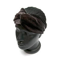 Женский платок Zara серо-коричневый GSP-1418 TO, код: 7474781
