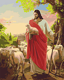 Картина за номерами Релігія Ісус 40*50 см Орігамі LW 3180