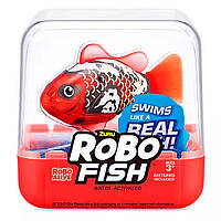 Интерактивная игрушка Robo Fish Series 2 активируемая водой меняющая цвет Красный Хіт продажу!