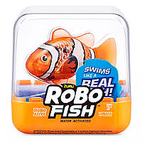 Интерактивная игрушка Robo Fish Series 2 активируемая водой меняющая цвет Оранжевый Хіт продажу!