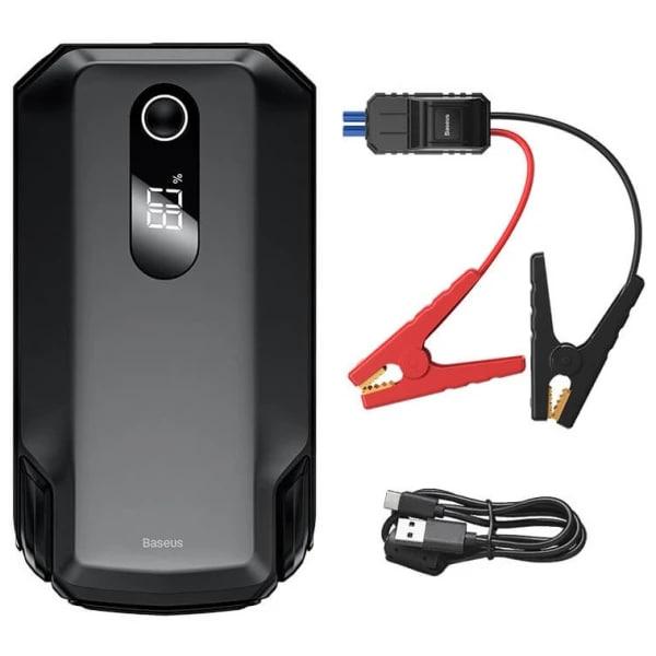 Пускозарядний пристрій Бустер Baseus MAX 20000 mAh 2000A Car Jamp Starter Super Energy 3in1 12V  Чорний