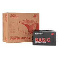 Блок живлення 2E BASIC POWER (500W), 80, 120mm, 1xMB 24pin(20+4), 1xCPU 8pin(4+4), 3xMolex, 4xSATA, 2xPCIe 8pin(