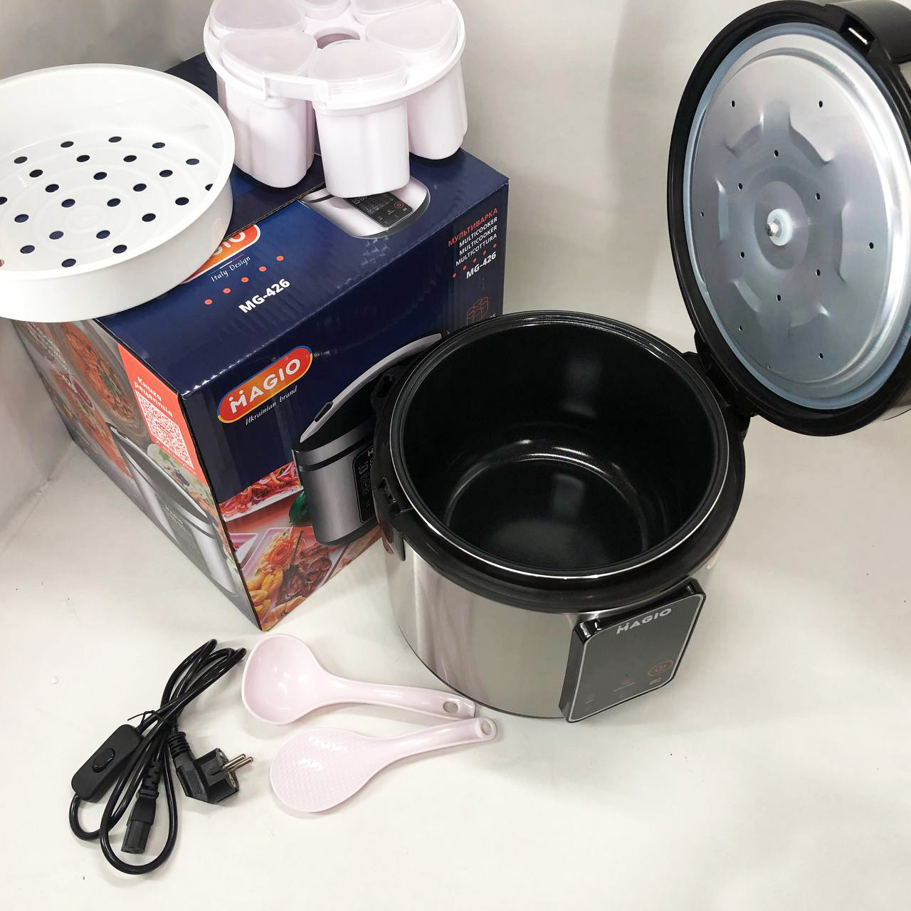 Мультиварка рисоварка багатофункціональна, Мультиварка для приготування їжі 5 літрів CK-96, фото 1