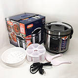 Мультиварка рисоварка багатофункціональна, Мультиварка для приготування їжі 5 літрів CK-96, фото 9